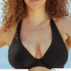 Shapermint full coverage halter bikini top